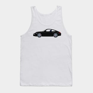 Porsche 911 997 Carrera S Black Lobster Claw Tank Top